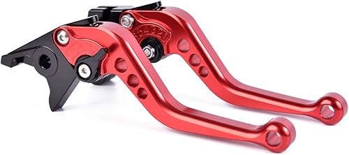 Rawsomes Palancas de embrague de freno corto ajustables para Kawasaki NINJA EX650650RER-6NF 2009-2016, (650cc) 2009-2014, NINJA 400R ER-4N 2011