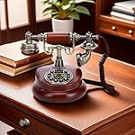 TelPal-Classic-Vintage-Desktop-Wired-Office-Telephone-of-1950-Old-Fashioned-Antique-Style-Home-Phone