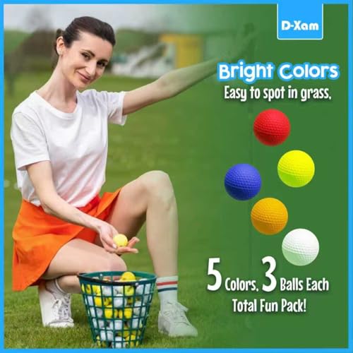 D-Xam Foam Golf Balls Bulk