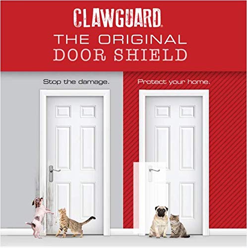 CLAWGUARD Original The Ultimate Door Scratch Shield, Frame & Wall Protection