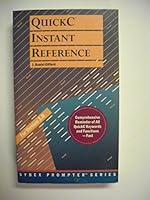 QuickC instant reference 0895885867 Book Cover