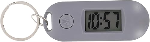 Llavero reloj de bolsillo digital con temporizador para colgar, mochila luminosa, pequeño reloj de bolsillo, llavero para niños, estudiantes,