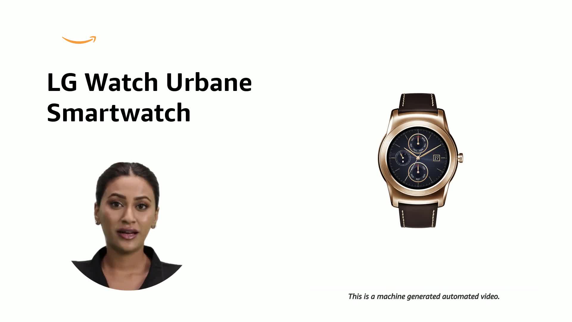 LG Watch Urbane Wearable Smart Watch (Gold) : Amazon.in: Electronics