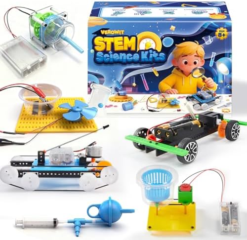 Amazon.com: 6-in-1 STEM Home Lab Science Kit for Kids Age 8-12, Boys ...