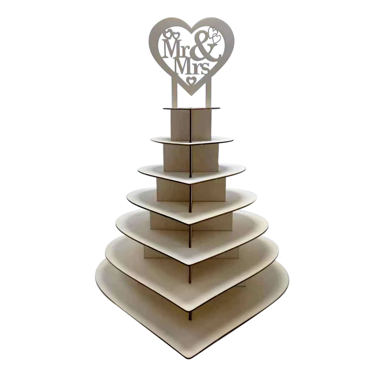 Skybook Chocolate Sweet Heart Display Stand for Weddings Birthdays Christmas Party's Celebrations Candy Bar (3#)