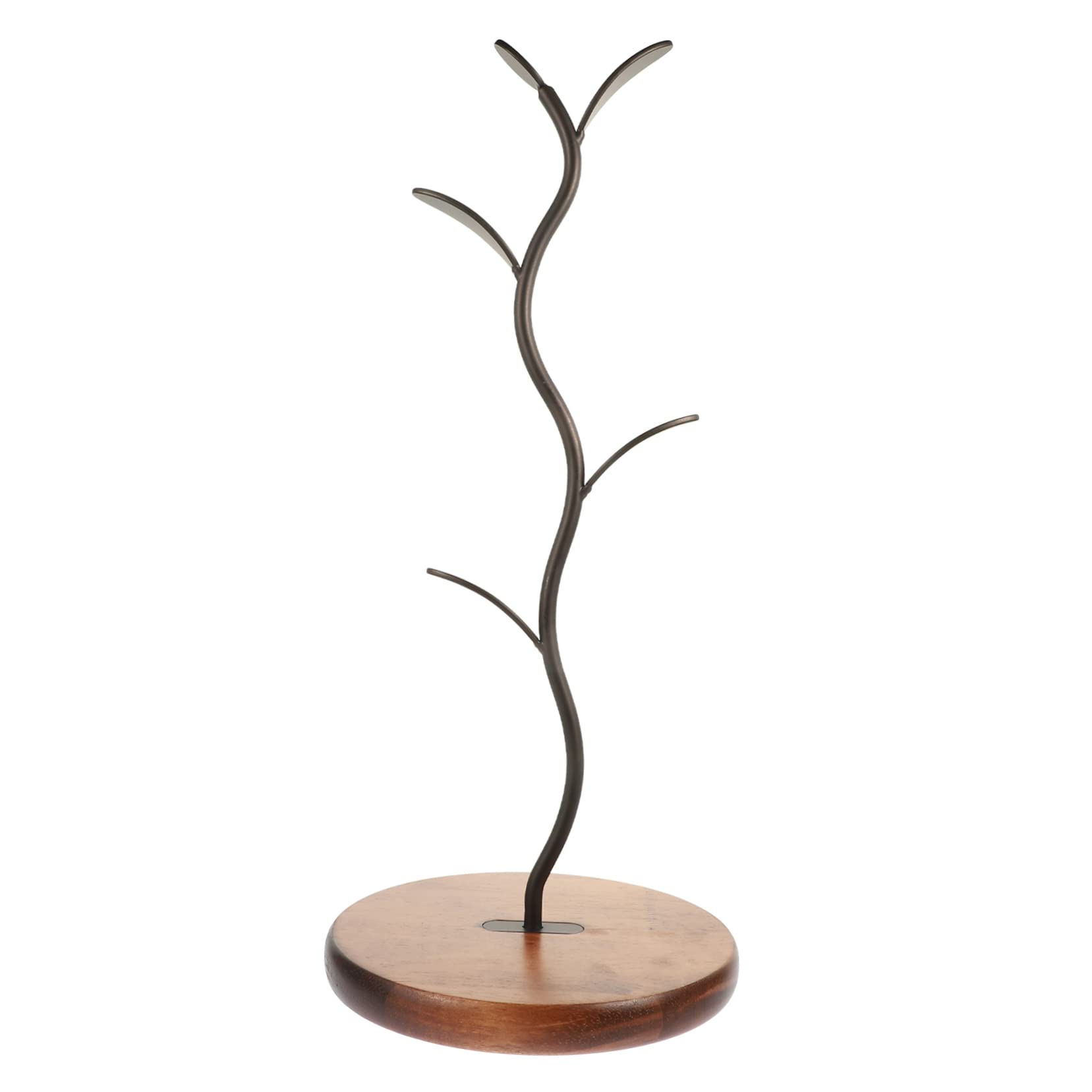 PRETYZOOM Rustic Coffee Mug Rack American Style Household Cup Drying Stand for Coffee Bar Non Slip Bottle Holder Easy to Housewarming Present for Friends Family