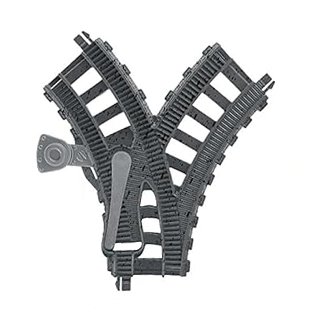 Replacement Part for Fisher-Price Thomas and Friends Trackmaster Train Playset BHY57 and BDP15 - Gray Y Short Left Turn Track YS