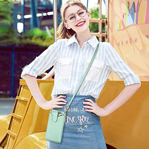 Image of Peacocktion Small Crossbody Cell Phone Purse for Women, Lightweight Mini Small Crossbody Bags for Women with Card Slots