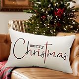 Zoom IMG-1 copricuscini natalizi in lino rettangolari Zoom IMG-1 copricuscini natalizi in lino rettangolari