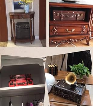 Amazon.co.jp: トランクケース アンティーク ヴィンテージスーツ