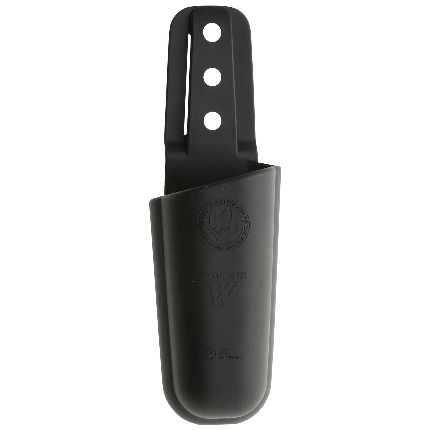 Silky Case Doppelholster, flexibles Gummiholster für Silky Faltsägen bis 300 mm und Astschere ( Okatsune ], sicherer Halt, Gürtel- oder Karabinerbefestigung, ohne Werkzeug
