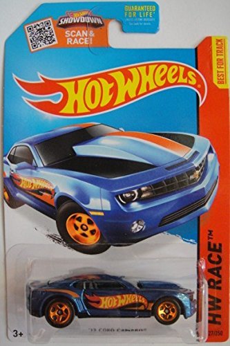 Amazon.com: Hot Wheels, 2015 HW Race, '13 Copo Camaro [Blue] Die