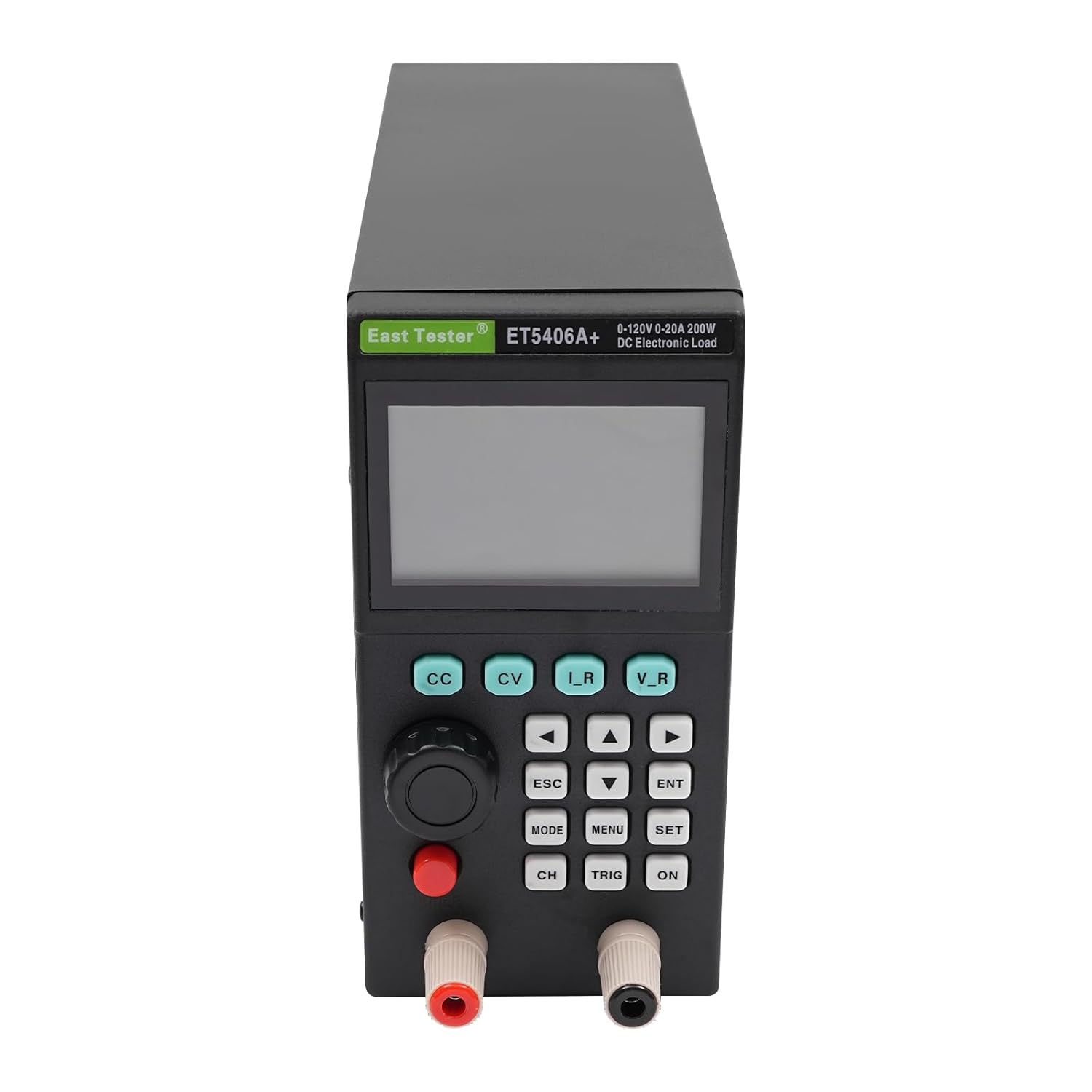Programmable DC Electronic Load Tester, ET5406A+ 0-120V 0-20A 200W Battery Capacity Tester DC Load Tester in Charger (120V/20A/200W)