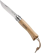 Couteau acier inoxydable N°8 Baroudeur couleur naturelle