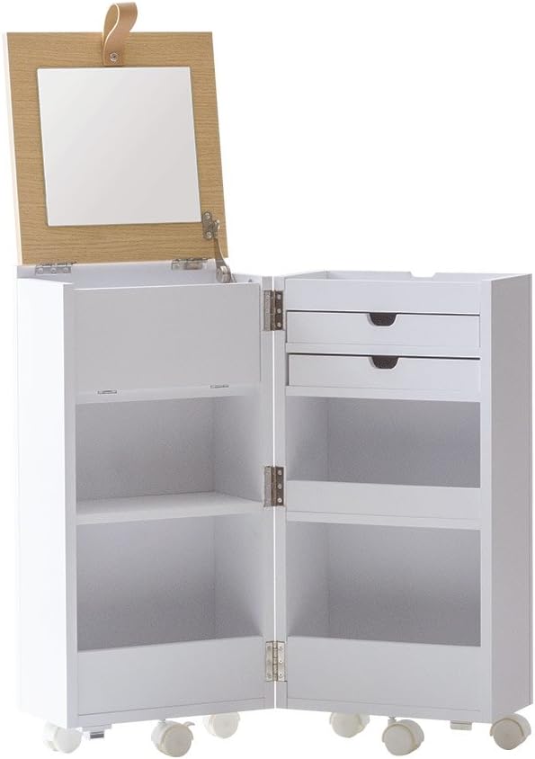 こんちゃん【新品】コンセント付きドレッサーセット　2WAY　デスク兼用 こんちゃん【新品】コンセント付きドレッサーセット 2WAY デスク