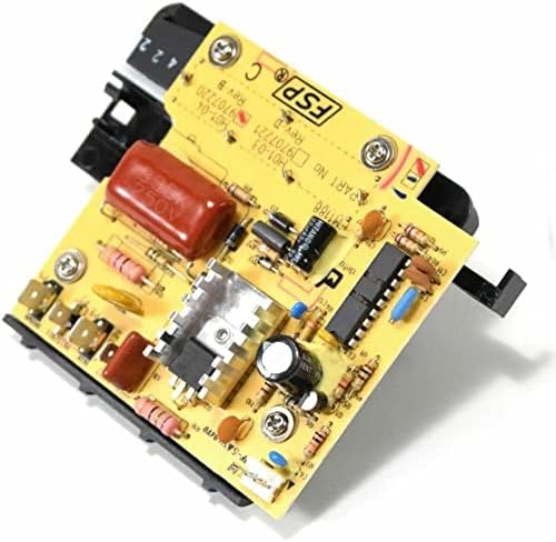 Stand Mixer Speed Control Board and Knob (Black) Genuine OEM part WP9706648, Courtesy of Jenahuip.