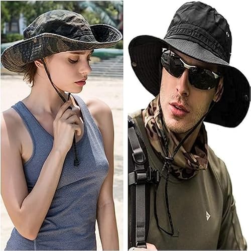 image for ZOORON Sun Hats for Men Women Bucket Hat UPF 50+ Boonie Hat Foldable U
