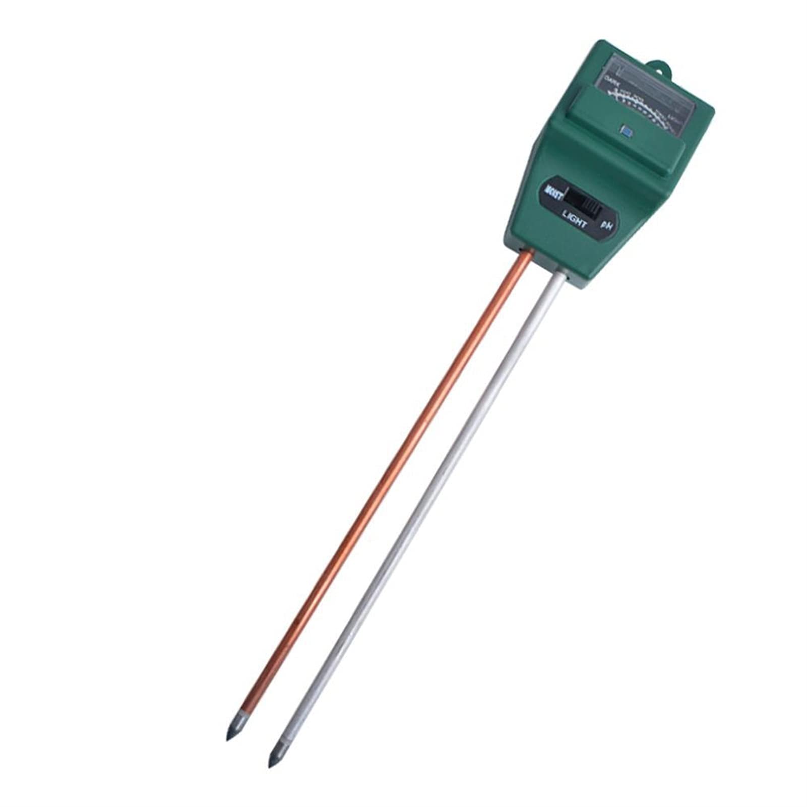 Mmhhhg One Color Moisture Meter, Soil Moisture Meter Plant Flowers Soil Ph Tester Moisture Measuring Humidity Light Meter Hydroponics Analyzer Gardening Detector Hygrometer