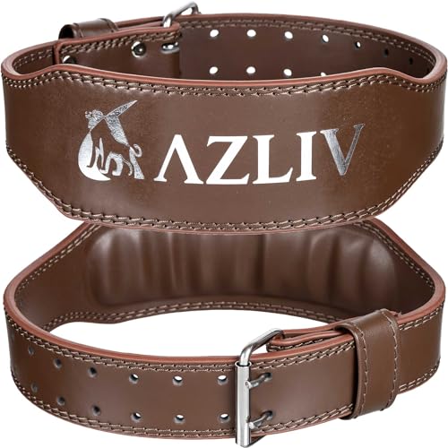 AZLIV �g���[�j���O�x���g AZ7 �؃g�� �y�������u�Ԃɓ���ށz �W�� �x���g �p���[�x���g MF���U�[ ���ϋv �A�Y���u (�u���E��, XL)