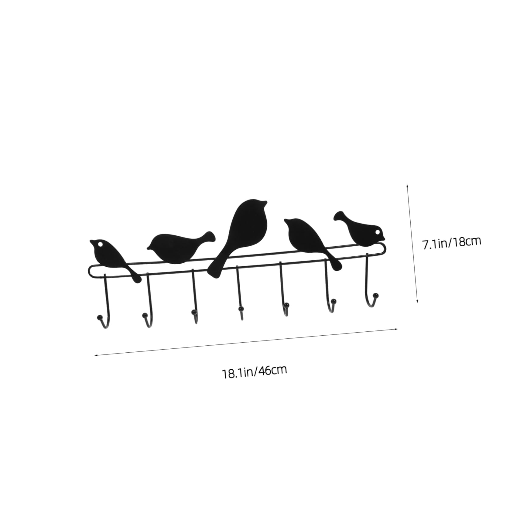 SOLUSTRE The Door Coat Hooks Wall Hooks for Closets Hat Clothes Hanger Storage Rack Home Organization