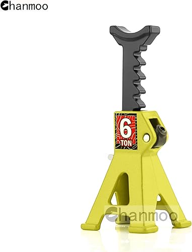 Miniatura 8 de 124 RC Toy Jack Stands 118 Simulación 6 Ton Metal Ajustable Mini Jacks Stand para 118 124 Escala Crawler Car Axial SCX24 Kyosho Tamiya HSP FCX24