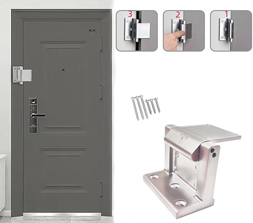 Miniatura 4 de Cerradura de puerta reforzadora de privacidad para puerta de hotel, cerradura de puerta de seguridad de hotel, pestillo de puerta de privacidad para