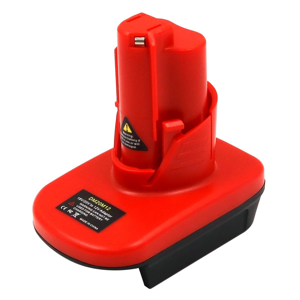 Namvo M12 Adapter Compatible with Milwaukee 18V DeWalt 18V 20V Support M12 Power Tools to Work with M18 Batteries