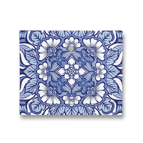 Image of MightySkins Carbon Fiber Skin Compatible With Alienware X14 R2 (2023) Full Wrap Kit - Flower Mandala | Protective Durable Textured Carbon Fiber Finish | Easy To Apply & Change Styles | Made in the USA