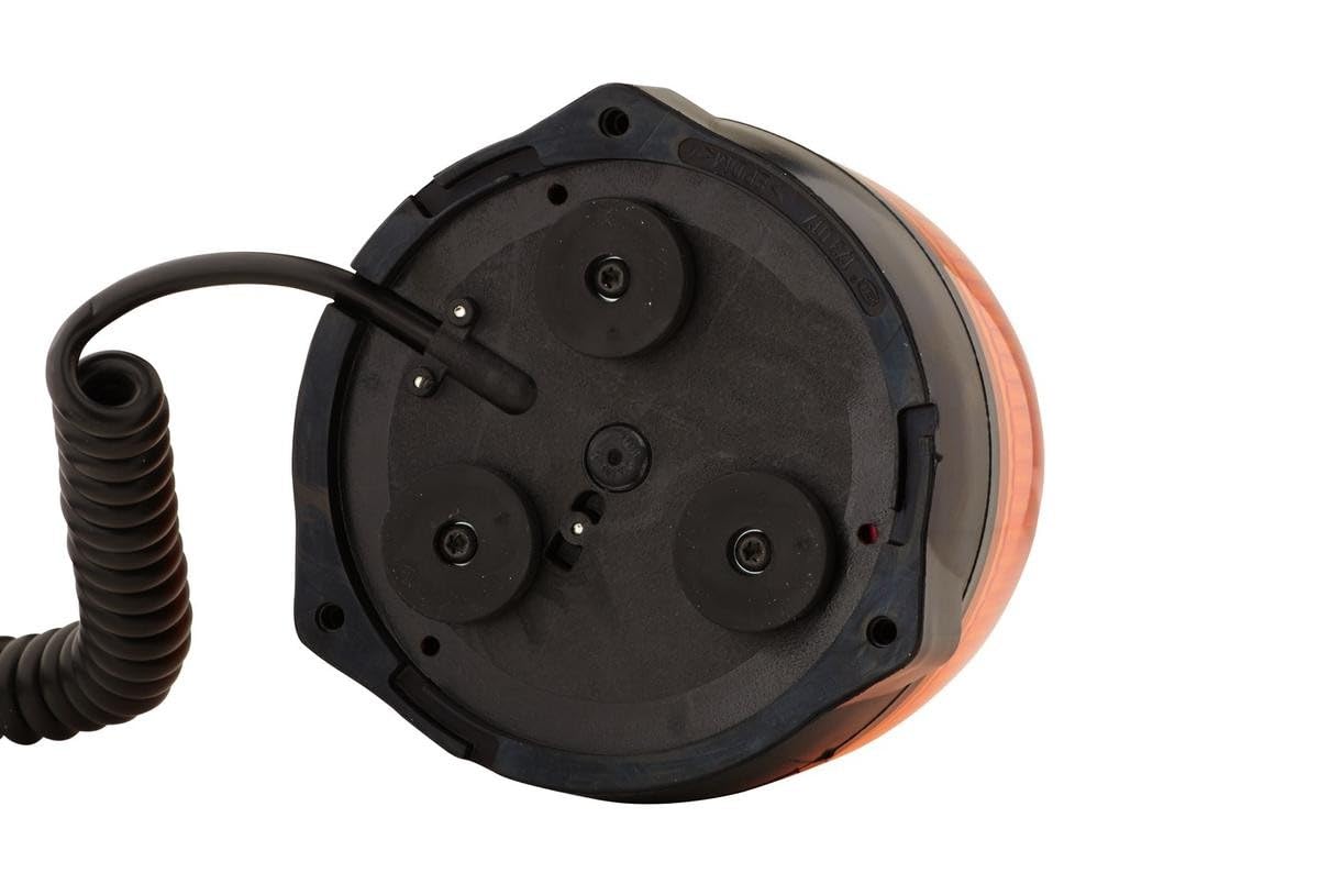 HELLA 2RL 009 506-211 Proiettore Rotante Alogeno Compact, 24V, Giallo, Montaggio Esterno, Con Spina Piatta, Omologato SAE - 2