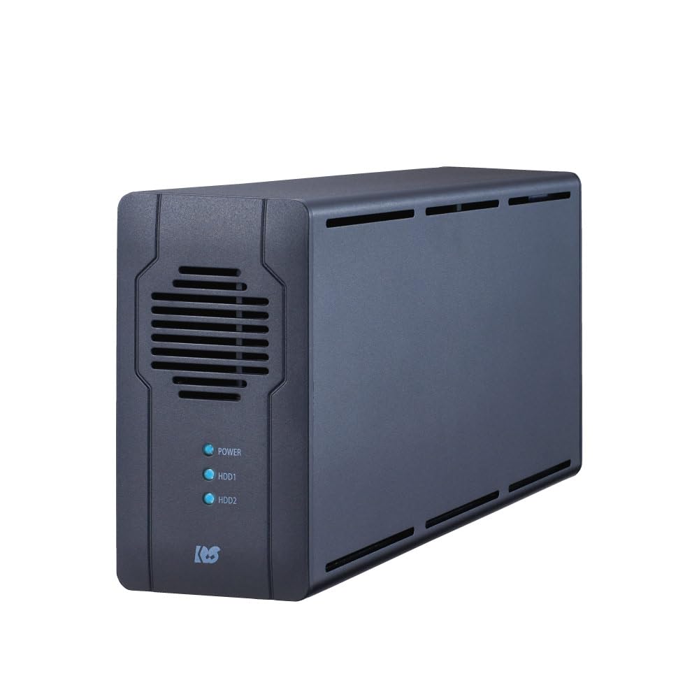 ラトック USB-C RS-EC32-U31R RAIDケース USB3.1 Gen 2 RAIDケース（HDD2台用・10Gbps対応） RS-EC32