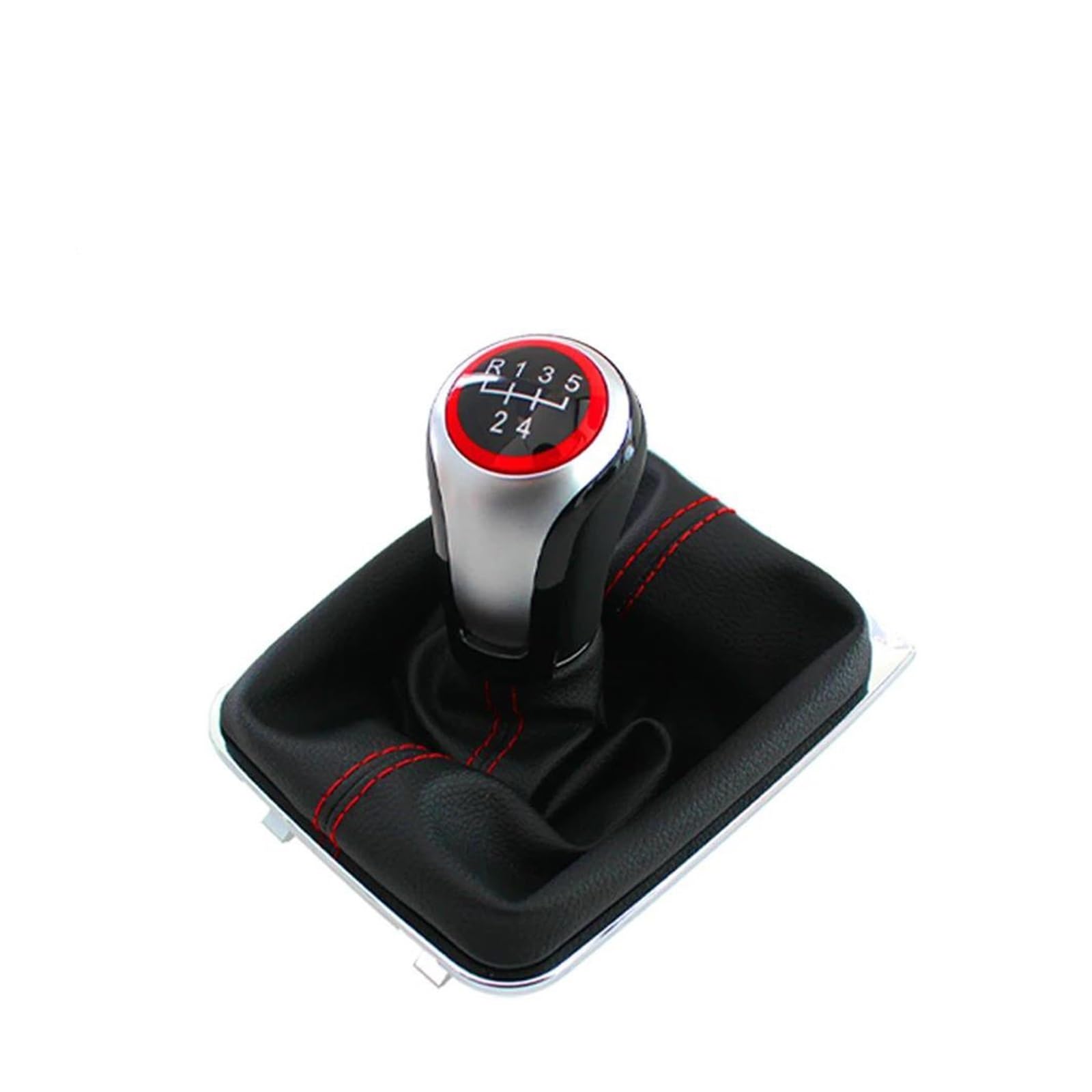 ZNCOJL Car Gear Stick Knob for VW for Golf 7 Mk7 for GTI for GTD 2013-2018 Gear Shift Knob Lever Dust Boot Cover Manual No Modification Required