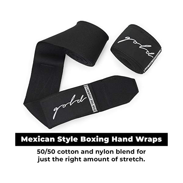 Gold-BJJ-Boxing-Hand-Wraps-Extra-Long-Mexican-Style-200-Handwraps-for-Boxers-Kickboxing-Muay-Thai-and-MMA Gold BJJ Boxing Hand Wraps - Extra Long Mexican Style 200" Handwraps for Boxers, Kickboxing, Muay Thai, and MMA