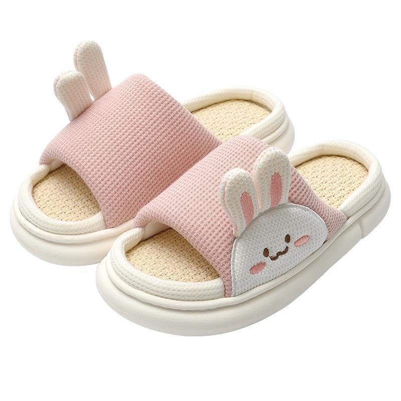 Cute Bunny Slippers Kawaii Bear Slipper for Women Men Indoor Animal House Slippers