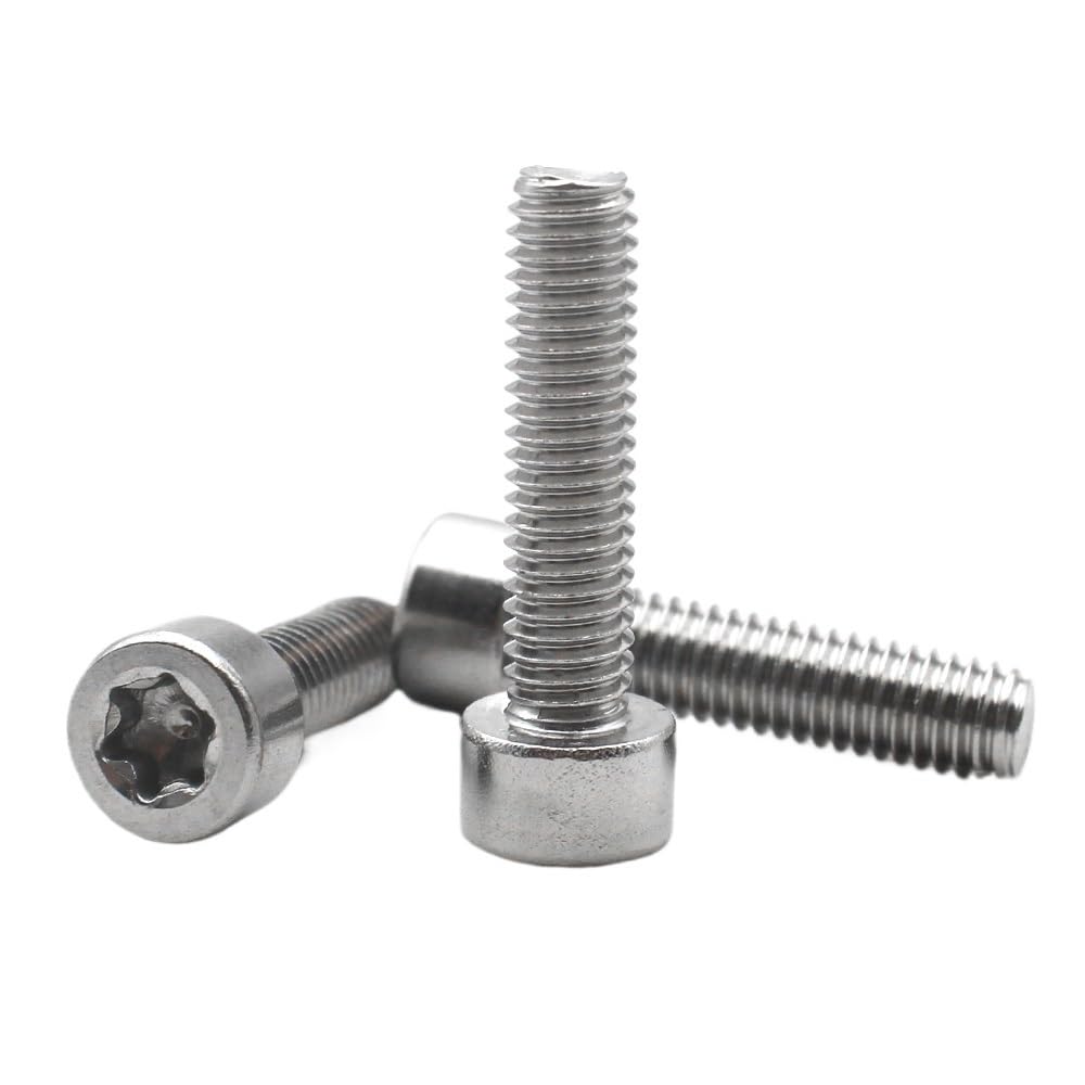FALKIN 5-100 viti di azionamento a sei lobi con testa cilindrica in acciaio inossidabile SUS304, dimensioni metriche M1.6 M2 M2.5 M3 M4 M5 M6 M8 M10(16mm,M2 (100pcs))