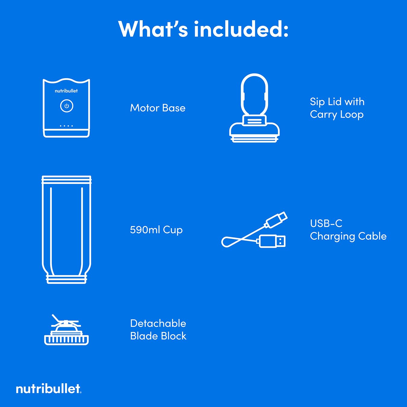 nutribullet Flex Blender z metalu, wysoka pojemność, 500 ml, gotowy do podróży, odłączane ostrza, wskaźnik baterii, przenośna konstrukcja, elegancki i kompaktowy, łatwe mieszanie, do smoothie i soków