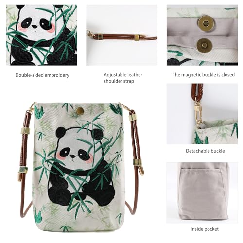 Small Crossbody Bags for Women Cell Phone Sleeves - Adjustable Strap & Double-Sided Printing, Fits 7'' Phones3