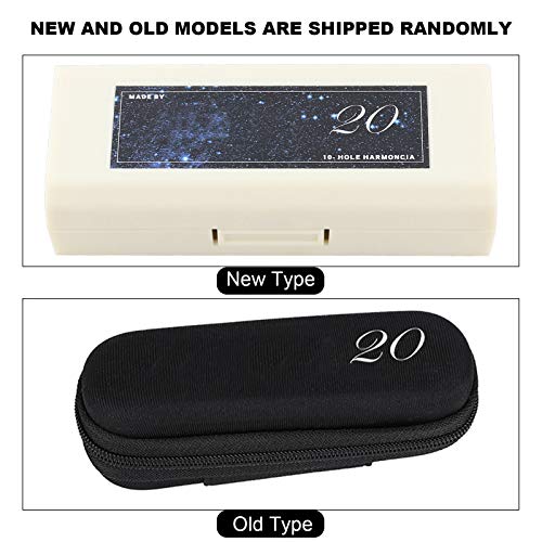 Dilwe Harmonica, C Key AM-20D Phosphore Bronze Reed 10 Trous 20 Tons Blues Harmonica Instrument à Vent pour Adultes… - Les Beatles, Paul McCartney, John Lennon, RIngo Starr, George Harrison Dilwe Harmonica, C Key AM-20D Phosphore Bronze Reed 10 Trous 20 Tons Blues Harmonica Instrument à Vent pour Adultes… – Image 8