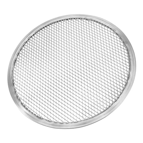 iplusmile Molde De Aluminio Para Hornear Pizza Bandeja Redonda De Perforado Antiadherente Bandeja Para Pizza Para Horno Hogar Restaurante y Cocina