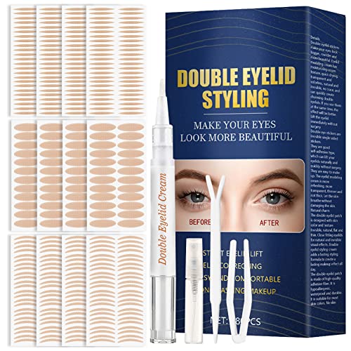 Eyelid Lift Strips, Eyelid Tape for Hooded Eyes Invisible, Makeup