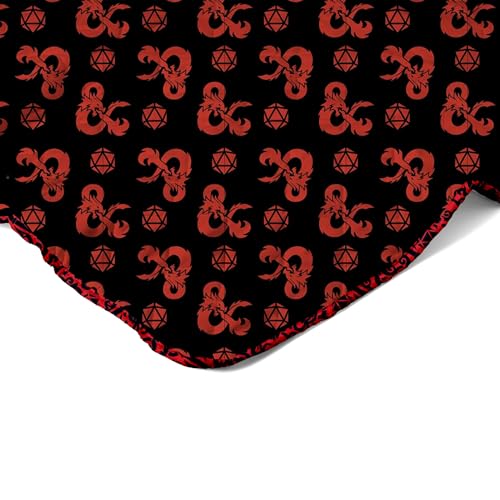Image of Northwest Dungeons & Dragons inchHeed The Call inch Twin Quilted Blanket, Cozy Fantasy Bedding for Gamers, Kids & Adults, Throw for Bedroom, Sofa, or Game Room Decor, 60 x 90 Inches