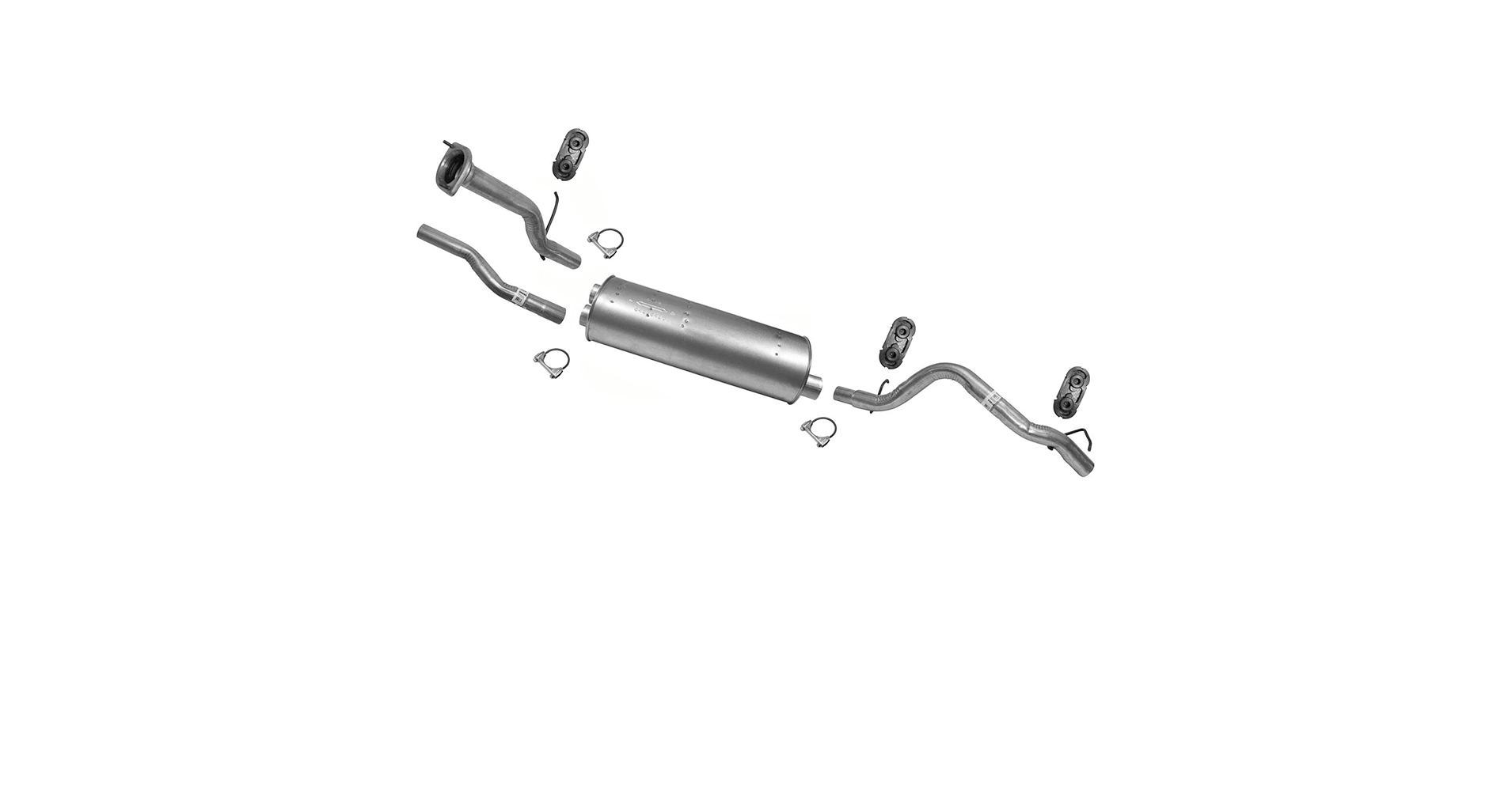 Hemi.　1001 ゆうゆう BESTfit Aluminized Stainless Steel Exhaust Pipe Replaces M66