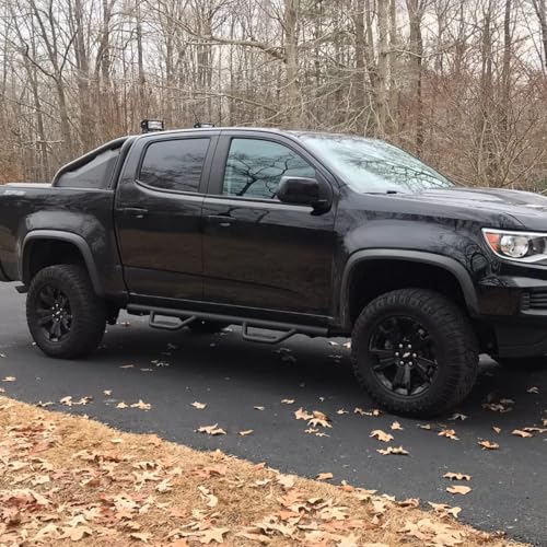 Estribos para Dodge Ram Crew Cab 2009-2018, Caja Negra miniatura 2