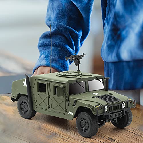 Modelo de Vehículo Militar a Escala 1:18 de Metal y Plástico miniatura 3