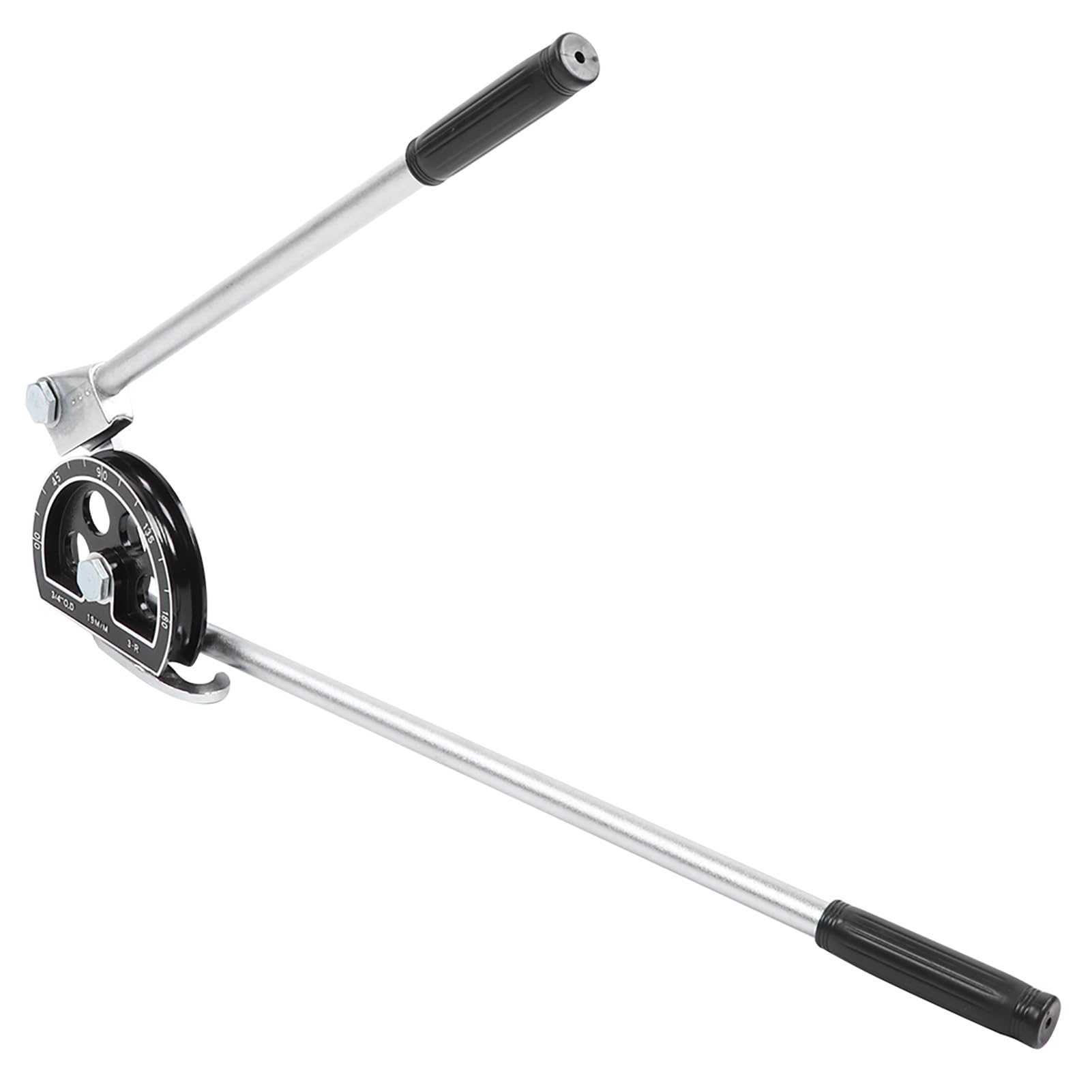 Generic Giętarka do Rur 19 Mm Stal + Aluminium Trwała 180° Giętarka do Rur Miedzianych, Narzędzie Ręczne dla Hydraulików, Model CT-364-12
