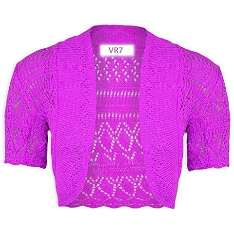 VR7 Kids Long Sleeve Cropped Bolero Shrug Cover