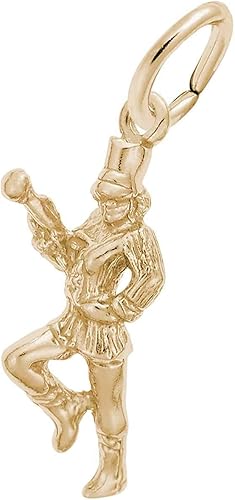 Rembrandt Charms Majorette encanto 10K oro amarillo