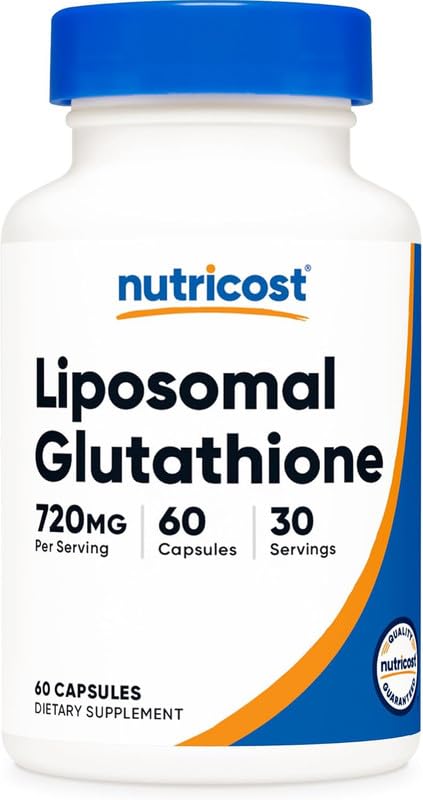 ayurvedic glutathione Evorina Liposomal Glutathione Supplement 60 Capsules, 720 mg Per Serving -  Vegan, GMO-Free, 30 Servings | High Strength Herbal Supplement