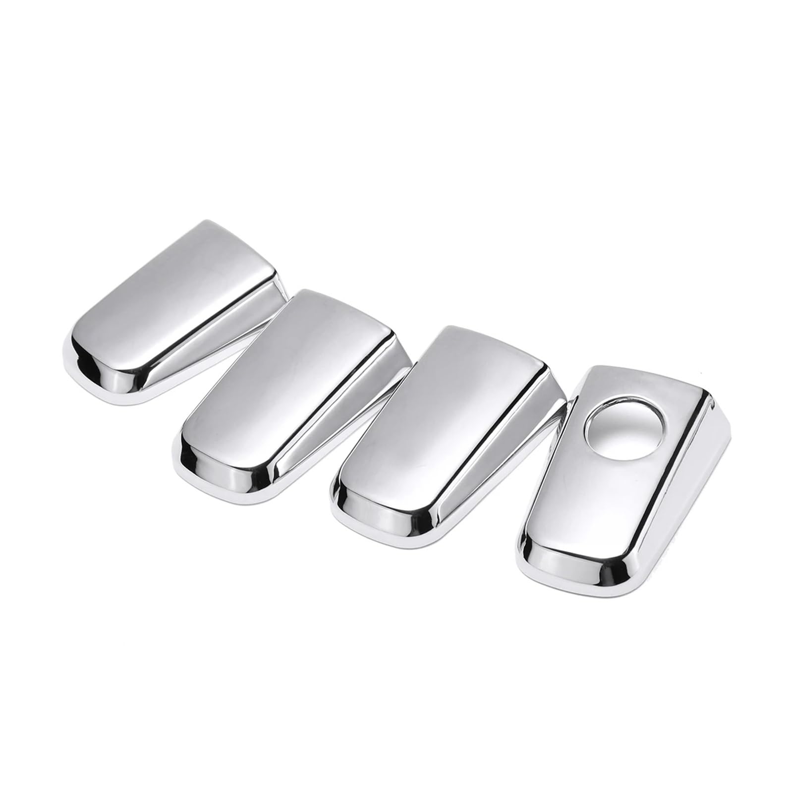 ABS Chrome Side Door Handle Cover Trim 8pcs Outlander Lancer Sedan Evo Sport RVR ASX 2008-2014
