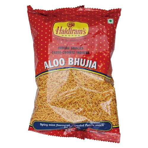 インド　アルーブジア　150g　1袋　Haldiram's　ALOO BHUJIA　ナムキン　ナムキーン　Namkeen　スナック菓子　おつまみ　珍味のサムネイル