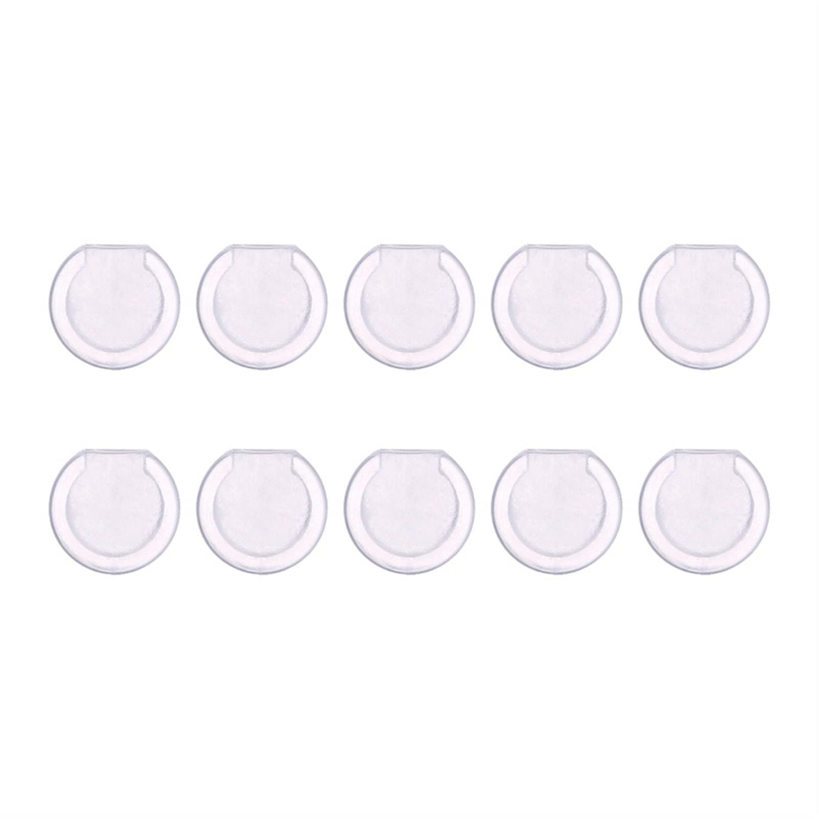 GMYQ Clip-on Earring Converter Earrings，change earrings to ear clip converters, diy ear accessories, ear clips, no pierced earrings (Color : 10Pcs Ear cushion)